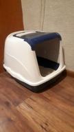 img 1 attached to 🐱 Modern Flip Grey Cat Litter Box with Warming Features review by Mateusz Gsiewski ᠌