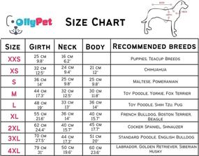 img 2 attached to 🐶 Cute and Funny Ollypet Small Dog Shirt for Puppy Girls: Free Kisses Pink Cotton Tee Tshirt, Ideal for Chihuahua and Cats