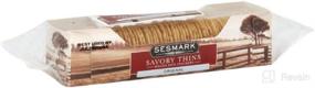 img 1 attached to Sesmark Original Natural Sesame Crackers