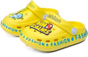 img 4 attached to 🩴 CERYTHRINA Slippers: Lightweight, Shockproof, and Non-Slip Boys' Sandal Shoes for Ultimate Comfort and Safety