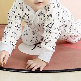 img 3 attached to Cute & Comfy Baby Footed Pajamas - Long Sleeve Onesies For Toddler Boys & Girls