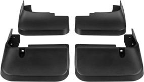 img 3 attached to A-Premium Splash Guards Mud Flaps Mudflaps for Toyota Highlander 2011-2013 Front and Rear 4-PC Set (No Fender Flares or Running Boards)