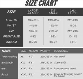 img 1 attached to 2X & 3X Plus Size Biker Shorts For Women - 8" Buttery Soft Workout, Yoga And Running Shorts From NexiEpoch (2 Pack)