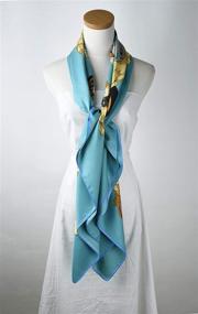 img 3 attached to 🌸 Women's Accessories: Polyester Square Flower Scarves & Wraps for Protection by Columbia