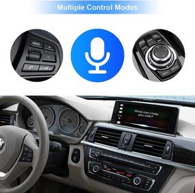 img 1 attached to 🚗 Wireless Carplay Retrofit Kit Decoder for BMW 1/2/3/4 Series with NBT/ID4 System, Model Years: 2012-2015, Compatible with F3 F34 F20 F21 F22 F30 F32 F33 F36 F80, Supporting Android Auto, Mirrorlink, Reverse Camera Integration