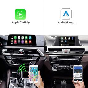 img 3 attached to 🚗 Wireless Carplay Retrofit Kit Decoder for BMW 1/2/3/4 Series with NBT/ID4 System, Model Years: 2012-2015, Compatible with F3 F34 F20 F21 F22 F30 F32 F33 F36 F80, Supporting Android Auto, Mirrorlink, Reverse Camera Integration