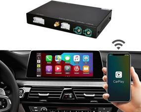img 4 attached to 🚗 Wireless Carplay Retrofit Kit Decoder for BMW 1/2/3/4 Series with NBT/ID4 System, Model Years: 2012-2015, Compatible with F3 F34 F20 F21 F22 F30 F32 F33 F36 F80, Supporting Android Auto, Mirrorlink, Reverse Camera Integration