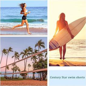 img 1 attached to 👙 Women's Clothing - Century Star Boyshorts Bathing Triangle Dresses