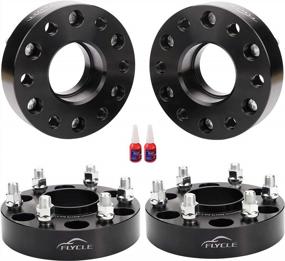 img 4 attached to 4PCS 1.5In 6X139.7Mm Wheel Spacers For Chevy Silverado 1500 GMC Sierra 1500 Tahoe Avalanche Suburban Escalade 14X1.5 Studs & 78.1Mm Hub Bore