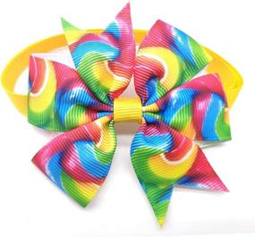 img 2 attached to Masue Pets Butterfly Rainbow Pinwheel