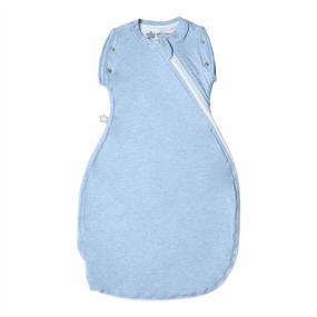 img 4 attached to Tommee Tippee Sleepee Snuggee Baby Swaddle Blanket, 1.0 Tog - 3-9 Months Blue For Newborns
