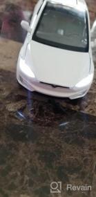 img 7 attached to ANTSIR Car Model X 1:32 Scale Alloy Diecast Pull Back Электронные игрушки с подсветкой и музыкой, мини-автомобили Игрушки для детей Подарок (красный)