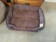 img 1 attached to Experience Ultimate Comfort With PUPPBUDD'S Orthopedic Dog Bed For Large Dogs - Washable, Breathable, And Cozy Rectangle Pet Sofa review by Shawn Mcfee