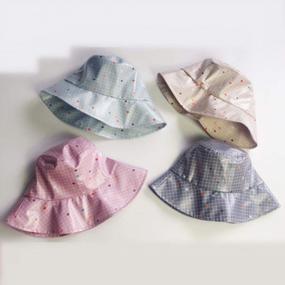 img 1 attached to Stay Dry And Fashionable With DOCILA'S Waterproof Plaid Fisherman Bucket Hat For Women