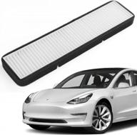 tesla model 3 air intake filters by vihimai - compatible with 2017, 2018, 2019, and 2020 models - essential accessories for improved performance логотип