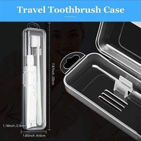 img 3 attached to 🦷 Travel-friendly Toothbrush Dust-proof Container with Toothpaste