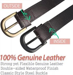 img 3 attached to Travel In Style: Dark Chocolate Genuine Leather Picnic Blanket With Carry Strap For Outdoor Adventures