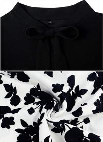 img 1 attached to Stunning Women'S Floral Summer Dresses With Ruffle Sleeves For Work, Church, Weddings And Parties
