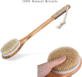 img 3 attached to 🧼 Revitalize and Tone Your Skin with Scrubber Anti Slip Exfoliating Cellulite Circulation