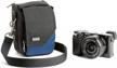 compact and stylish think tank photo mirrorless mover 5 in sleek blue design logo