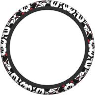 🚗 universal 15 inch liuklai steering wheel cover - anti-slip elasticity car accessories for women men: steering wheel protector логотип