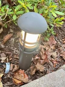 img 6 attached to LEONLITE 12-Pack 3W LED Landscape Pathway Light, 12V AC/DC Low Voltage CRI90+ IP65 Waterproof Non-Dimmable ETL Listed Bronze Aluminum 3000K Warm White