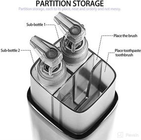 img 3 attached to 🪥 AINAAN Portable Toothbrush Cup & Toothpaste Oral Care Set - Toothbrushes & Accessories