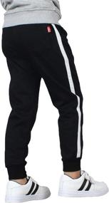 img 1 attached to BASELE Fashion Sweatpants Athletic Drawstring Boys' Clothing : Pants