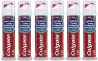 advanced toothpaste with colgate maximum cavity protection logo