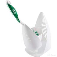 🔄 versatile and handy angled bowl brush and caddy – 16in long logo