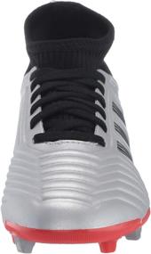 img 3 attached to 👟 Adidas Unisex Predator Ground Metallic Girls' Athletic Shoes