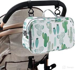 img 4 attached to Baby Diaper Caddy Bag Stroller Nursery ... Furniture