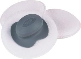 img 3 attached to 🧽 Carrand 40122 The Gripper Terry 5-Inch Round Applicator Pad Set (Pack of 3)