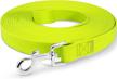 long and waterproof joytale dog leash - 15ft, 33ft, 50ft, and 66ft options - perfect for training, playing, hiking, and swimming medium to extra large dogs logo