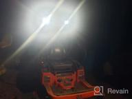 img 1 attached to Waterproof 4" Flood Beam LED Work Light Bar Set With 18W CREE Chips - Ideal For Off-Road Vehicles, SUVs, ATVs, Jeeps, And Boats review by Dave Wolf