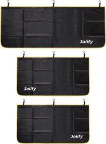 img 4 attached to 🔧 Joiify 3-Piece Magnetic Fender Covers for Mechanics, 25 Powerful Magnets, Microfiber Leather Car Fender Protectors for SUV or Light Trucks - Large Size