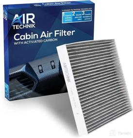 img 4 attached to 🚗 AirTechnik CF11809 Cabin Air Filter with Activated Carbon - Compatible with Cadillac Escalade, Chevy Silverado 1500/2500 HD/500HD, Suburban, Tahoe, GMC Sierra, Yukon