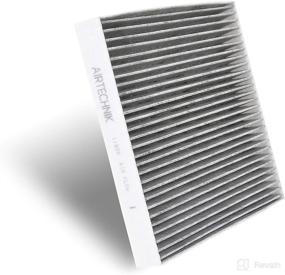 img 1 attached to 🚗 AirTechnik CF11809 Cabin Air Filter with Activated Carbon - Compatible with Cadillac Escalade, Chevy Silverado 1500/2500 HD/500HD, Suburban, Tahoe, GMC Sierra, Yukon