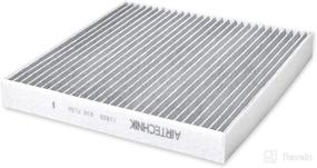 img 2 attached to 🚗 AirTechnik CF11809 Cabin Air Filter with Activated Carbon - Compatible with Cadillac Escalade, Chevy Silverado 1500/2500 HD/500HD, Suburban, Tahoe, GMC Sierra, Yukon