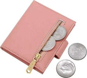 img 2 attached to Badiya Bifold Wallet: The Perfect Credit Women's Handbags & Wallet for Style and Functionality