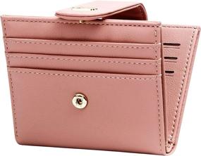 img 4 attached to Badiya Bifold Wallet: The Perfect Credit Women's Handbags & Wallet for Style and Functionality