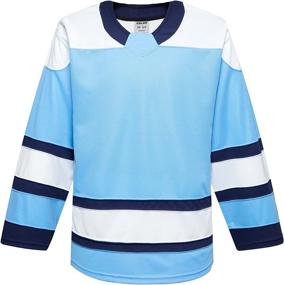 img 3 attached to H900 Series Ice Hockey Team Practice Jersey - Customize Your Team Colors With Quick-Dry & High-Strength Breathable Fabric