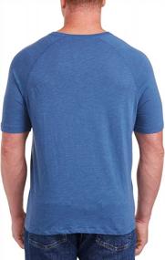 img 1 attached to Amazon Essentials Men's Henley T-Shirt – Short Sleeve Classic Clothing