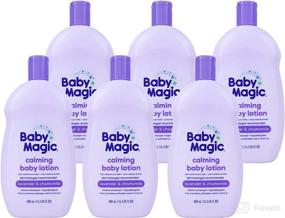 img 4 attached to Baby Magic Calming Lotion 16.5oz, Lavender & Chamomile, Pack of 6