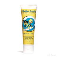 sunscreen tube - rubber ducky traditional logo