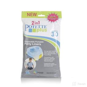 img 3 attached to 🚽 Kalencom Potette Plus Liners: 2-Pack of 30 Liners - Convenient and Hygienic