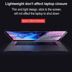 img 1 attached to COOSKIN Eye Protection Anti Blue Light Softness Glass Screen Protector Film For MacBook Pro 13.3 Inch A1706