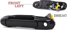 img 1 attached to 🚪 RP Remarkable Power E1D20 Outside Door Handle Front Left & Right: Perfectly Fitting for 1998-2003 Sienna – No Paint Required