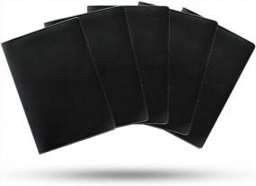 img 3 attached to Get Organized And Add Flair To Your Game With Magic Maker'S 5-Pack Black Card Wallets With Wild Jokers