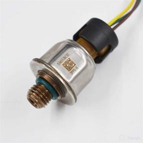 img 2 attached to Highly Compatible WFLNHB Fuel Pressure Sensor ICP Sensor for Navistar MAXXFORCE 1845536C91 DT466E DT570 3PP6-8 1845536